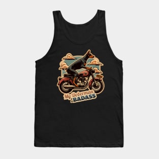 Biker Doberman Tank Top